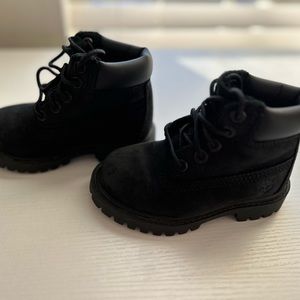 Timberland 6” Premium Waterproof Boots Toddler Boys: Size 6C Color Black